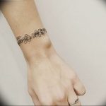 photo tattoo bracelet 04.05.2019 №267 - bracelet tattoo idea - tattoovalue.net