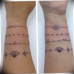 photo tattoo bracelet 04.05.2019 №273 - bracelet tattoo idea - tattoovalue.net