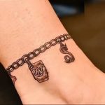 photo tattoo bracelet 04.05.2019 №282 - bracelet tattoo idea - tattoovalue.net