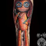 photo voodoo doll tattoo 16.04.2019 №168 - idea of a voodoo doll tattoo - tattoovalue.net