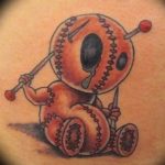 photo voodoo doll tattoo 16.04.2019 №027 - idea of a voodoo doll tattoo - tattoovalue.net