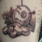 photo voodoo doll tattoo 16.04.2019 №030 - idea of a voodoo doll tattoo - tattoovalue.net