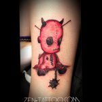 photo voodoo doll tattoo 16.04.2019 №047 - idea of a voodoo doll tattoo - tattoovalue.net