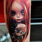 photo voodoo doll tattoo 16.04.2019 №071 - idea of a voodoo doll tattoo - tattoovalue.net