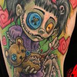 photo voodoo doll tattoo 16.04.2019 №111 - idea of a voodoo doll tattoo - tattoovalue.net