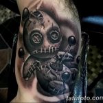 photo voodoo doll tattoo 16.04.2019 №148 - idea of a voodoo doll tattoo - tattoovalue.net