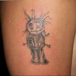 photo voodoo doll tattoo 16.04.2019 №181 - idea of a voodoo doll tattoo - tattoovalue.net