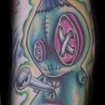 photo voodoo doll tattoo 16.04.2019 №192 - idea of a voodoo doll tattoo - tattoovalue.net