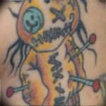 photo voodoo doll tattoo 16.04.2019 №201 - idea of a voodoo doll tattoo - tattoovalue.net