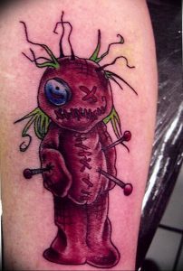 photo voodoo doll tattoo 16.04.2019 №206 - idea of a voodoo doll tattoo