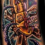 photo voodoo doll tattoo 16.04.2019 №207 - idea of a voodoo doll tattoo - tattoovalue.net