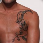 Photo Capricorn zodiac sign tattoo 18.06.2019 №022 - tattoo zodiac sign - tattoovalue.net