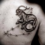 Photo Capricorn zodiac sign tattoo 18.06.2019 №023 - tattoo zodiac sign - tattoovalue.net