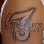 Photo Capricorn zodiac sign tattoo 18.06.2019 №036 - tattoo zodiac sign - tattoovalue.net