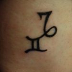 Photo Capricorn zodiac sign tattoo 18.06.2019 №045 - tattoo zodiac sign - tattoovalue.net