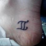 Photo Gemini zodiac sign tattoo 19.06.2019 №040 - tattoo zodiac sign - tattoovalue.net