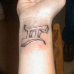 Photo Gemini zodiac sign tattoo 19.06.2019 №052 - tattoo zodiac sign - tattoovalue.net