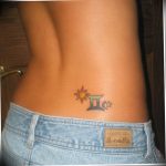 Photo Gemini zodiac sign tattoo 19.06.2019 №063 - tattoo zodiac sign - tattoovalue.net