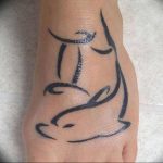 Photo Gemini zodiac sign tattoo 19.06.2019 №065 - tattoo zodiac sign - tattoovalue.net