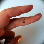 Photo Gemini zodiac sign tattoo 19.06.2019 №067 - tattoo zodiac sign - tattoovalue.net