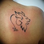 Photo Leo zodiac sign tattoo 19.06.2019 №010 - tattoo zodiac sign - tattoovalue.net