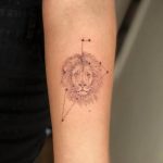 Photo Leo zodiac sign tattoo 19.06.2019 №013 - tattoo zodiac sign - tattoovalue.net