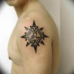 Photo Leo zodiac sign tattoo 19.06.2019 №014 - tattoo zodiac sign - tattoovalue.net