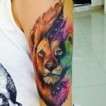 Photo Leo zodiac sign tattoo 19.06.2019 №030 - tattoo zodiac sign - tattoovalue.net