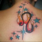 Photo Leo zodiac sign tattoo 19.06.2019 №031 - tattoo zodiac sign - tattoovalue.net