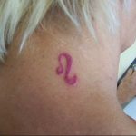 Photo Leo zodiac sign tattoo 19.06.2019 №049 - tattoo zodiac sign - tattoovalue.net