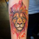 Photo Leo zodiac sign tattoo 19.06.2019 №059 - tattoo zodiac sign - tattoovalue.net