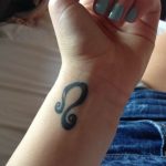 Photo Leo zodiac sign tattoo 19.06.2019 №065 - tattoo zodiac sign - tattoovalue.net