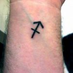 Photo Sagittarius zodiac sign tattoo 19.06.2019 №003 - tattoo zodiac sign - tattoovalue.net