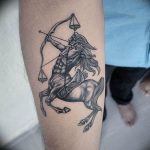 Photo Sagittarius zodiac sign tattoo 19.06.2019 №015 - tattoo zodiac sign - tattoovalue.net