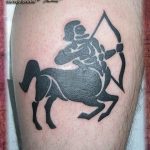 Photo Sagittarius zodiac sign tattoo 19.06.2019 №047 - tattoo zodiac sign - tattoovalue.net