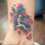 Photo Sagittarius zodiac sign tattoo 19.06.2019 №055 - tattoo zodiac sign - tattoovalue.net