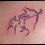 Photo Sagittarius zodiac sign tattoo 19.06.2019 №057 - tattoo zodiac sign - tattoovalue.net