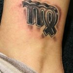 Photo Virgo zodiac sign tattoo 19.06.2019 №007 - tattoo zodiac sign - tattoovalue.net