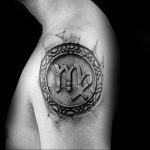 Photo Virgo zodiac sign tattoo 19.06.2019 №026 - tattoo zodiac sign - tattoovalue.net