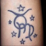 Photo Virgo zodiac sign tattoo 19.06.2019 №033 - tattoo zodiac sign - tattoovalue.net
