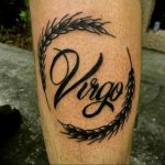 Photo Virgo zodiac sign tattoo 19.06.2019 №034 - tattoo zodiac sign - tattoovalue.net