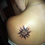 Photo Virgo zodiac sign tattoo 19.06.2019 №043 - tattoo zodiac sign - tattoovalue.net