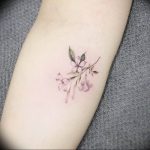 Photo jasmine flower tattoo18.06.2019 №002 - tattoo - tatufoto.com