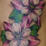 Photo jasmine flower tattoo18.06.2019 №015 - tattoo - tatufoto.com