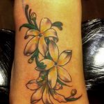 Photo jasmine flower tattoo18.06.2019 №033 - tattoo - tatufoto.com