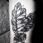 Photo oak leaves tattoo 25.05.2019 №131 - oak leaves tattoo idea - tattoovalue.net