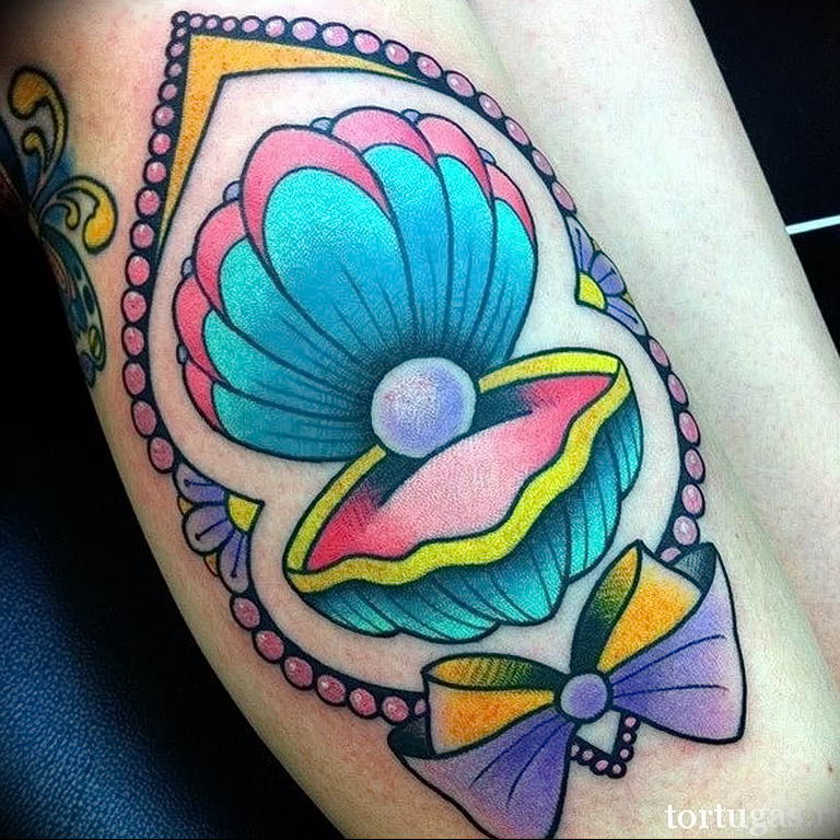 The Meaning of the Pearl Tattoo: features of the picture, photo