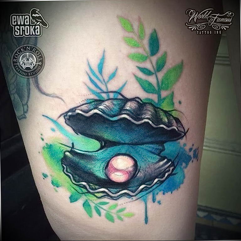 15 Designs With Precious Pearl Tattoos  Pearl tattoo Sweet tattoos Rose  tattoos