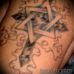 Photo star of david tattoo 19.06.2019 №011 - star tattoo example - tattoovalue.net