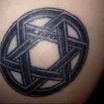 Photo star of david tattoo 19.06.2019 №036 - star tattoo example - tattoovalue.net